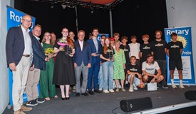 V.L.n.R: Christian Kegel, Peter Osenstääter, Preisträger 2025